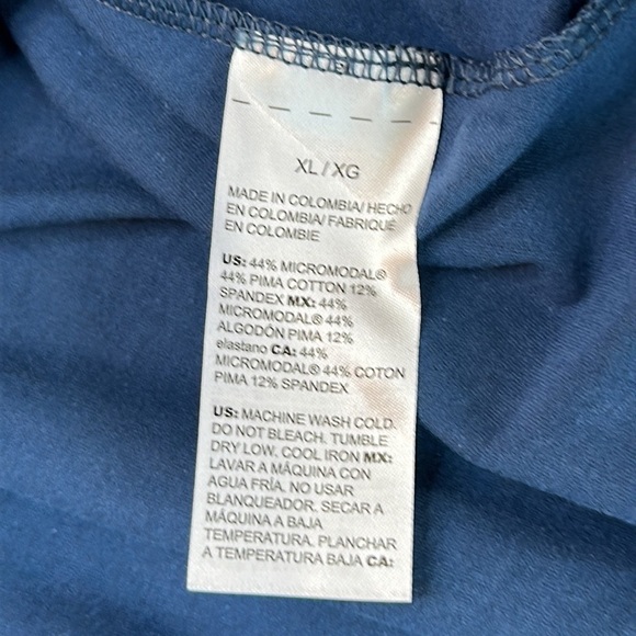 NWT Chico's SOFT CHIC Mock Neck Short Sleeve Tunic Size 3 - Picture 10 of 14